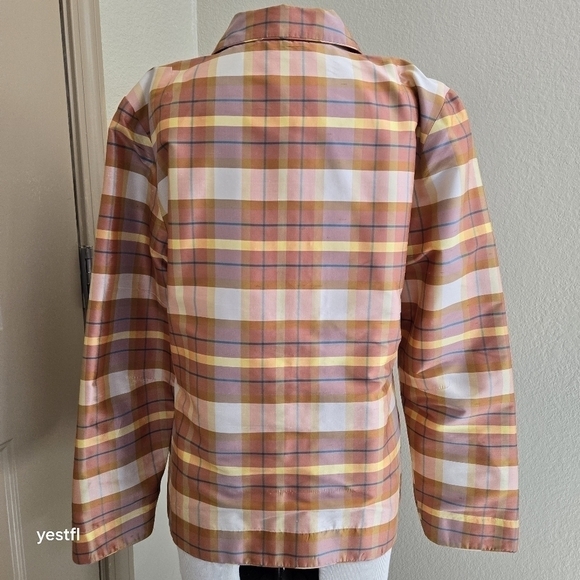 Harris Wallace New York silk blazer 10 - Picture 7 of 10